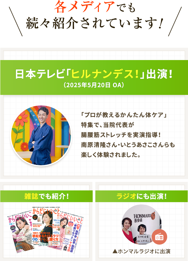 メディア出演